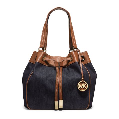 michael kors handbags blush tote|Michael Kors blue jean handbags.